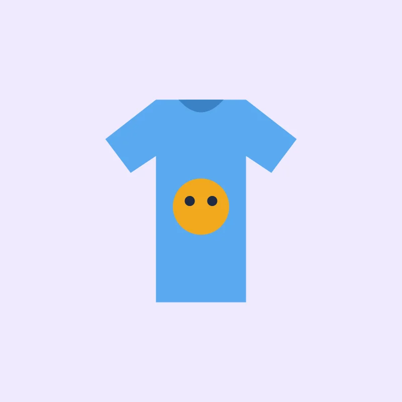 Pure Cotton T-shirt & Shorts Set (200 GSM) (illustration)