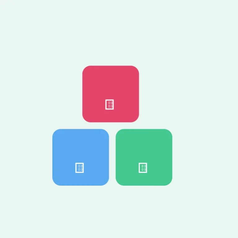 Wooden Number Stacking Blocks (illustration)